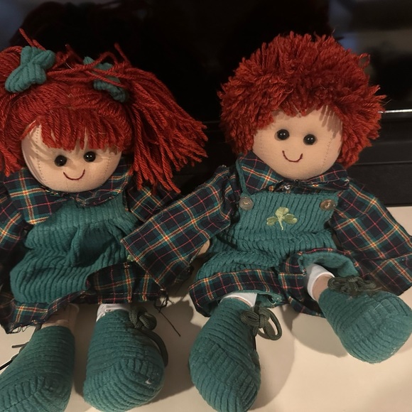 Toys | Irish Twins Soft Girl Boy Ragdolls Lot Cute Made In Ireland 12 ...